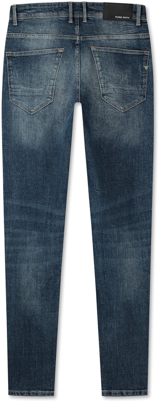 Pure Path Pure Path The Jone Denim Slim Fit Blauw