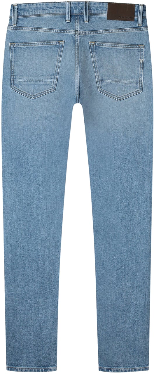 Pure Path Pure Path The Ryan Tapered Fit Blauw