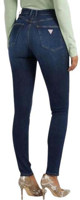 Guess Broek Blue Blauw