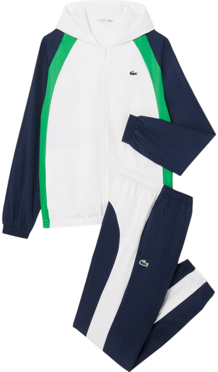 Lacoste Heren Trainingspak Wit
