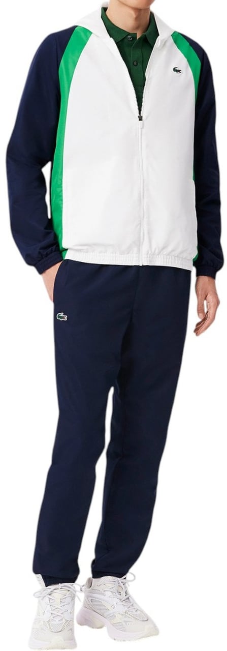 Lacoste Heren Trainingspak Wit