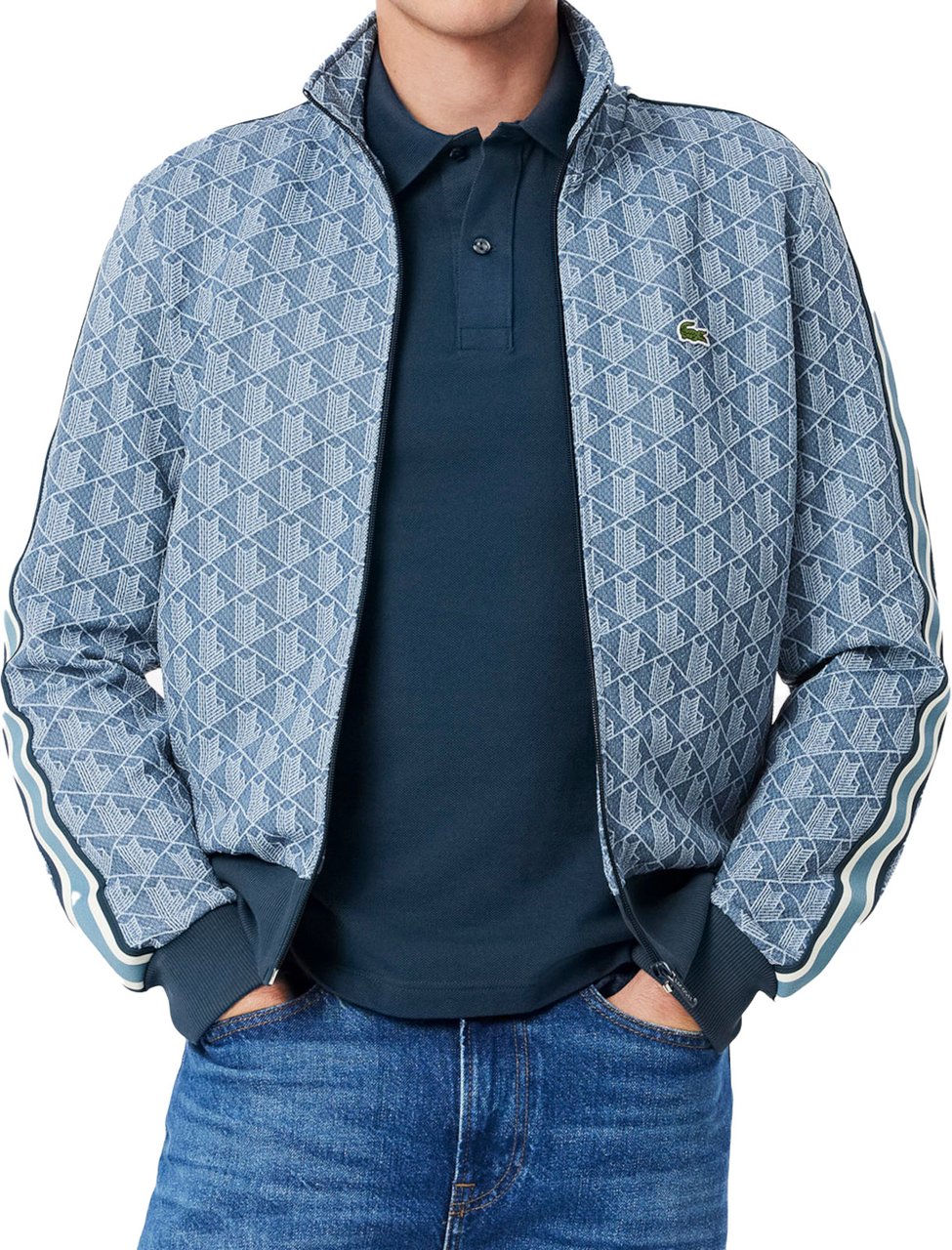 Lacoste Sweaters Blue Blauw