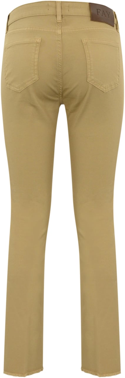 Fay Trousers Beige Beige