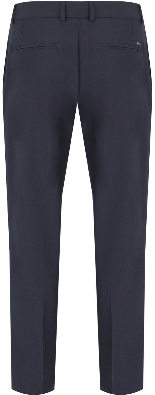Emporio Armani EMPORIO ARMANI TRAVEL ESSENTIAL NAVY PANTS Blauw