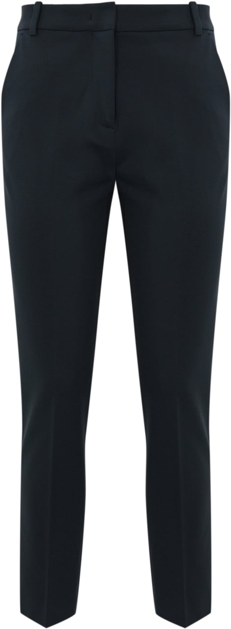 Pinko Trousers Blue Blauw