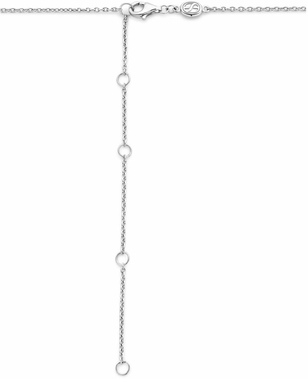 Ti Sento Ti Sento Collier 34035ZY/42 Zilver Bi-color en Zirkonia 42cm Divers