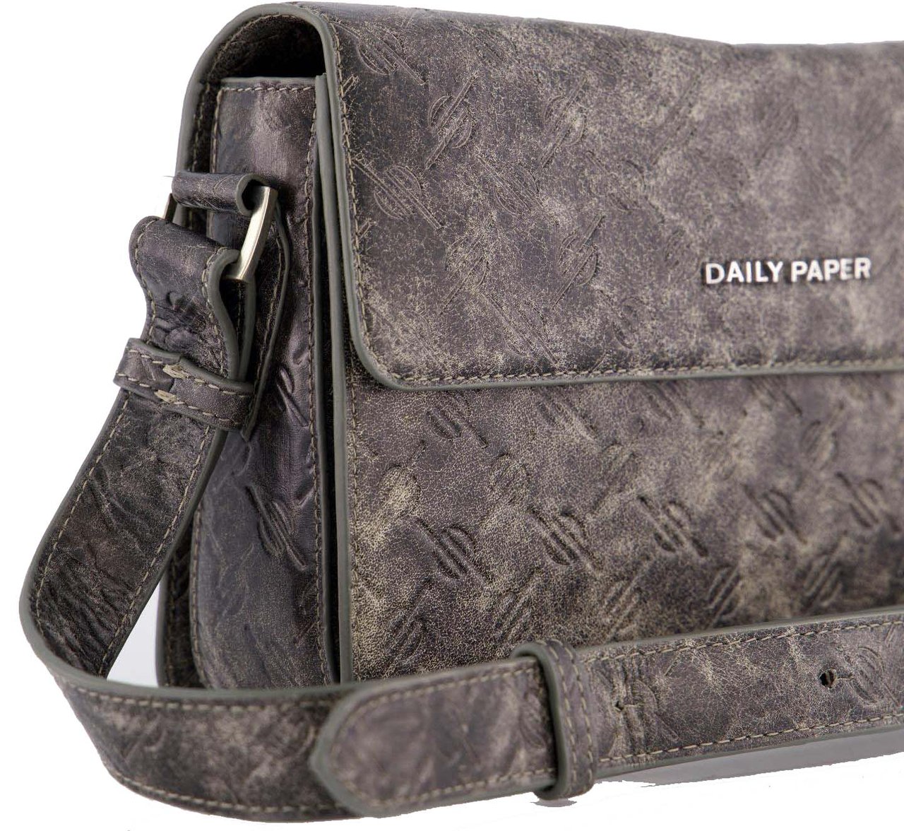 Daily Paper Dames Meru Leather Bag Bruin Bruin