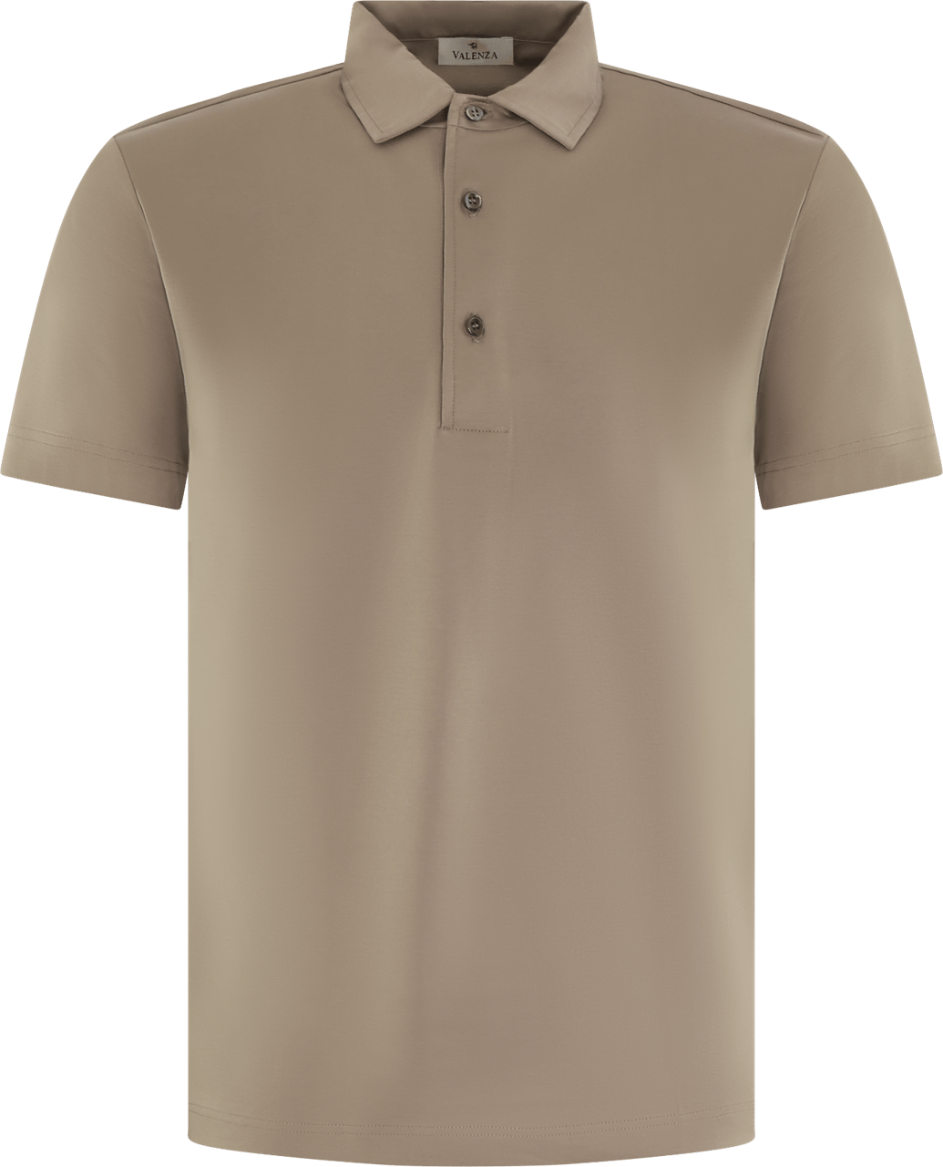 Valenza Heren Supima Polo Schiller Grijs Grijs