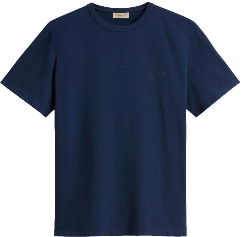 Woolrich T-Shirts And Polos Dream Blue Blauw