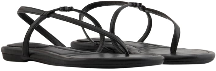 Armani Exchange Sandals Black Zwart