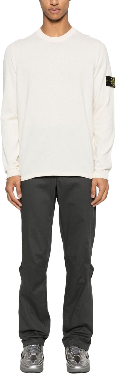 Stone Island Sweaters Ivory Wit