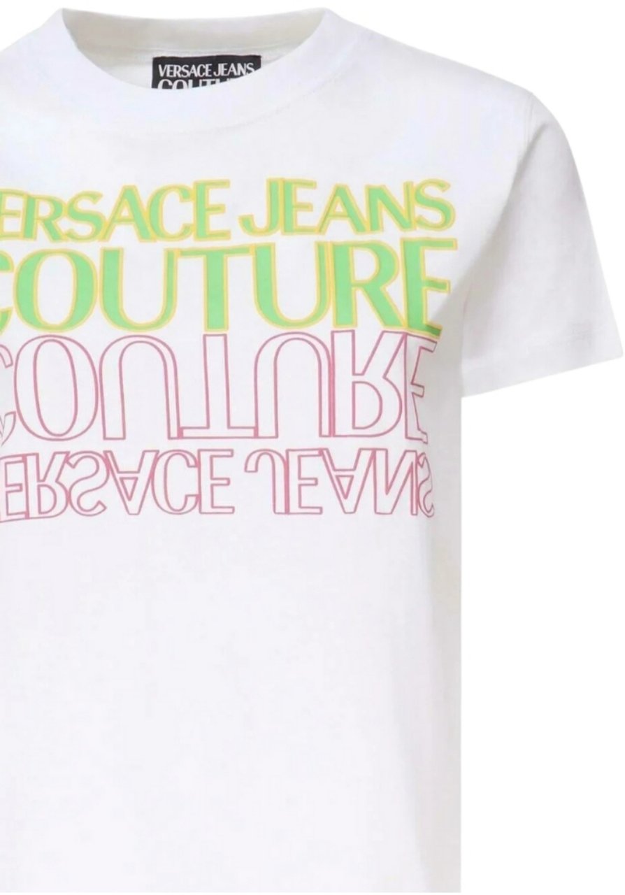 Versace Jeans Couture T-Shirts And Polos White Wit