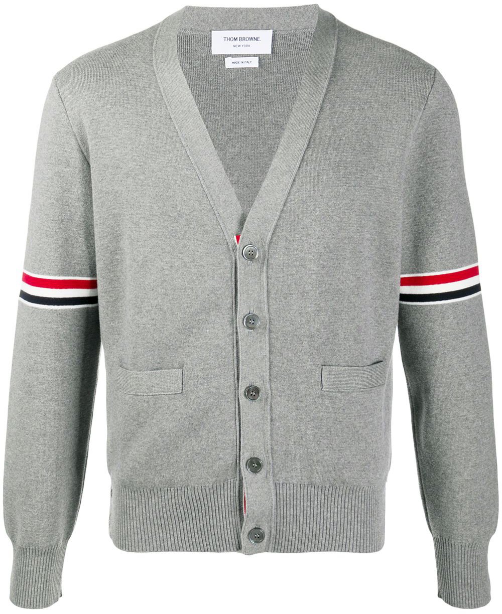 Thom Browne Sweaters Light Grey Grijs