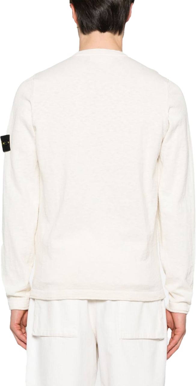 Stone Island Sweaters Ivory Wit