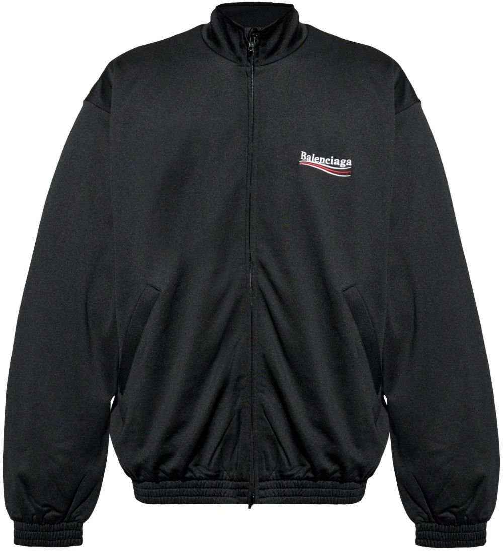 Balenciaga Coats Black Zwart