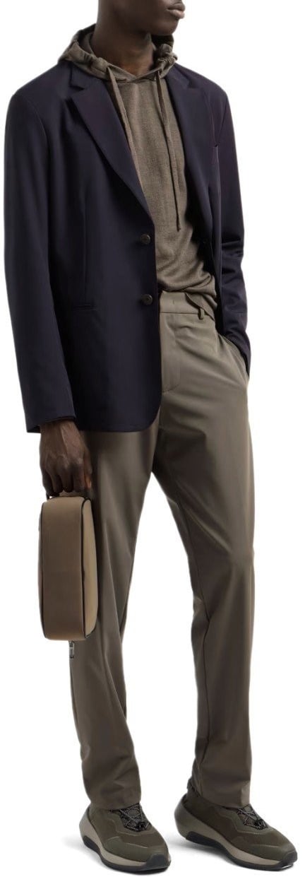Emporio Armani EMPORIO ARMANI TRAVEL ESSENTIAL PANTS Bruin