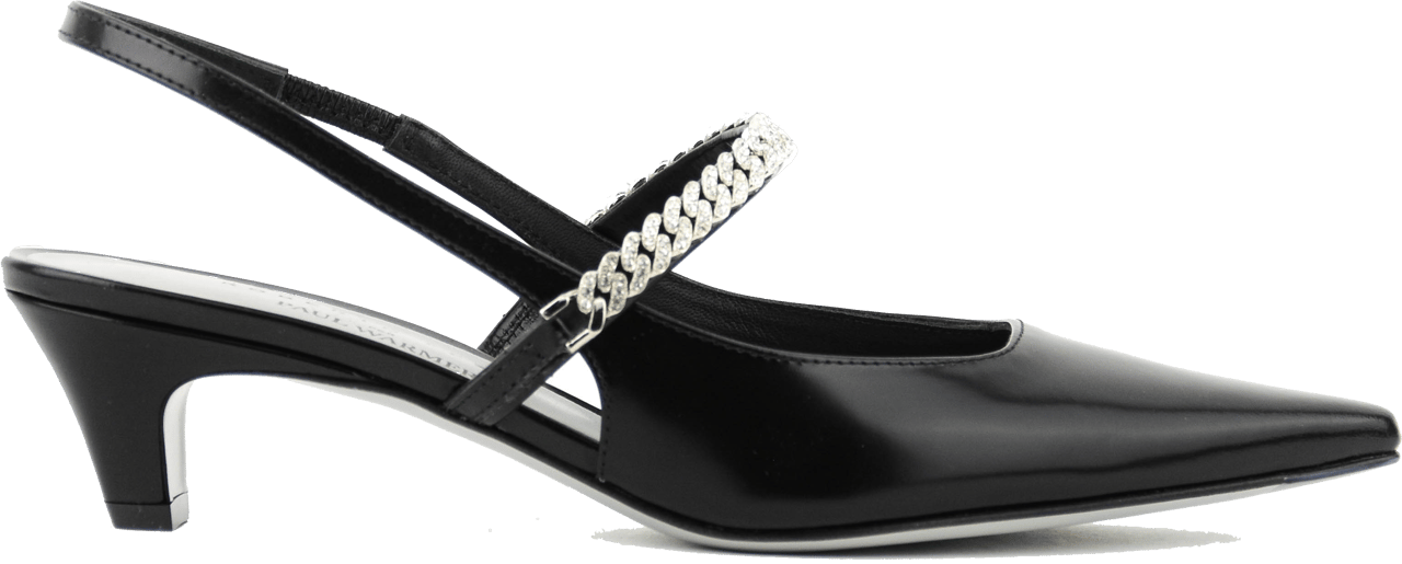 Roberto Festa Mallory Pump Slingback Black Zwart