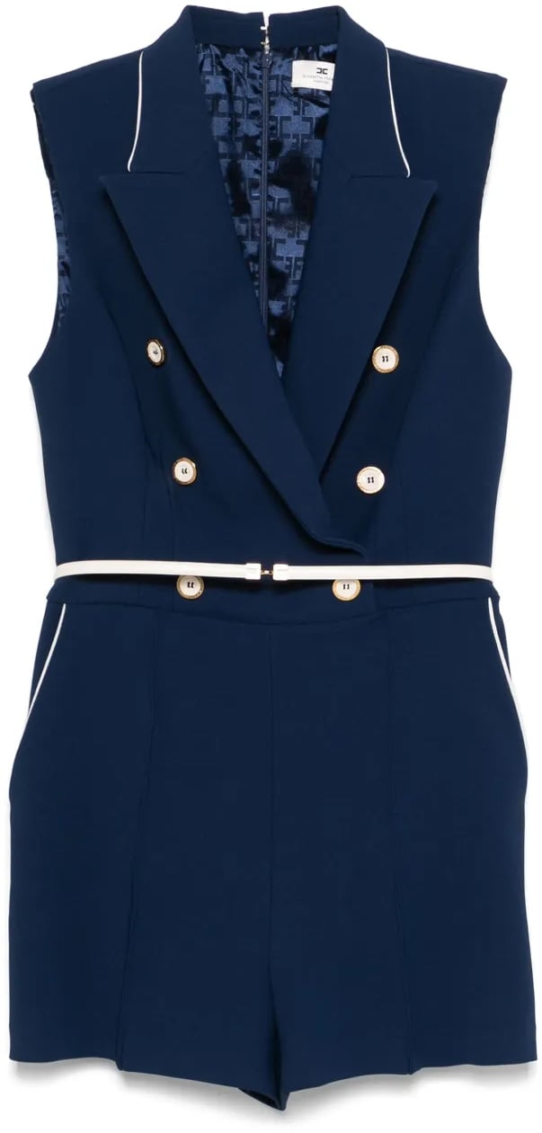 Elisabetta Franchi jurk blauw Blauw