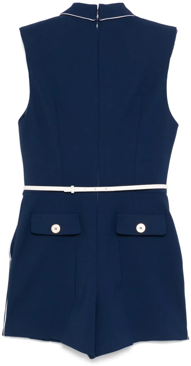 Elisabetta Franchi jurk blauw Blauw