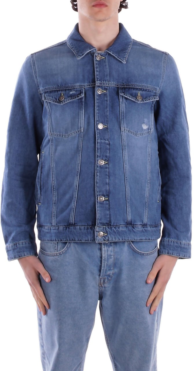 Dondup Coats Blue Blauw