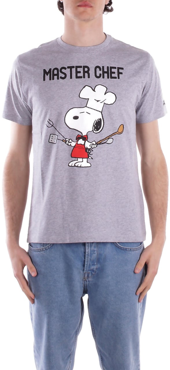 MC2 Saint Barth T-Shirts And Polos Grey Grijs