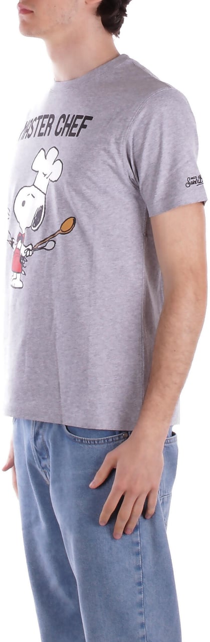 MC2 Saint Barth T-Shirts And Polos Grey Grijs