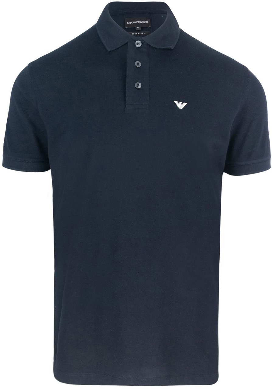 Emporio Armani T-Shirts And Polos Blue Blauw