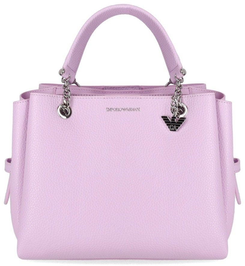 Emporio Armani EMPORIO ARMANI CHARM PEONIA HANDBAG Roze
