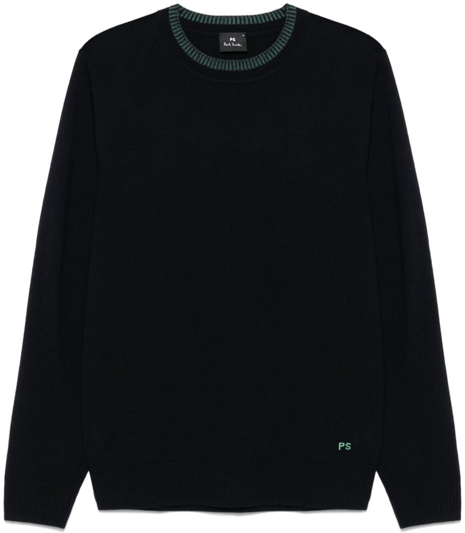Paul Smith Sweaters Blue Blauw