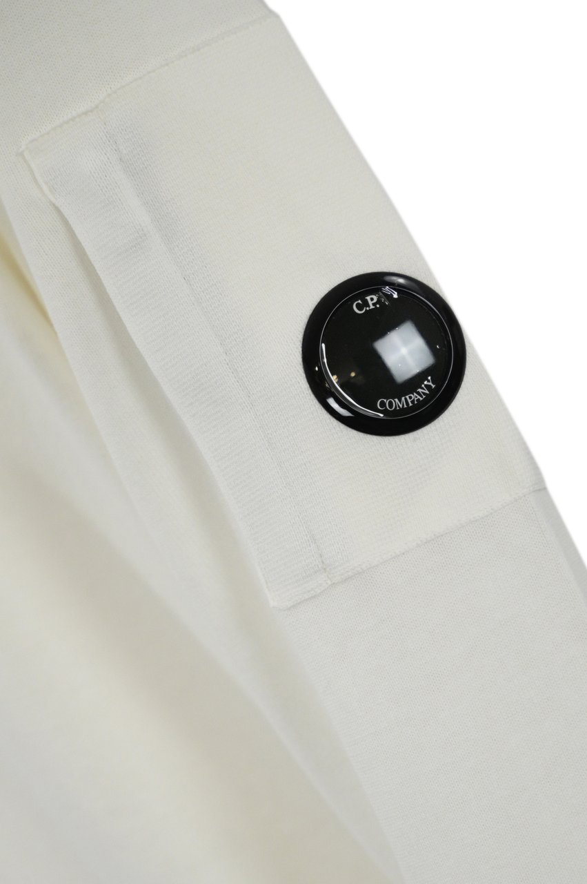 CP Company Sweaters Gauze White Wit