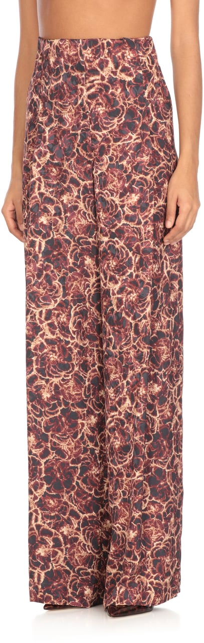 Dries van Noten Trousers Purple Paars
