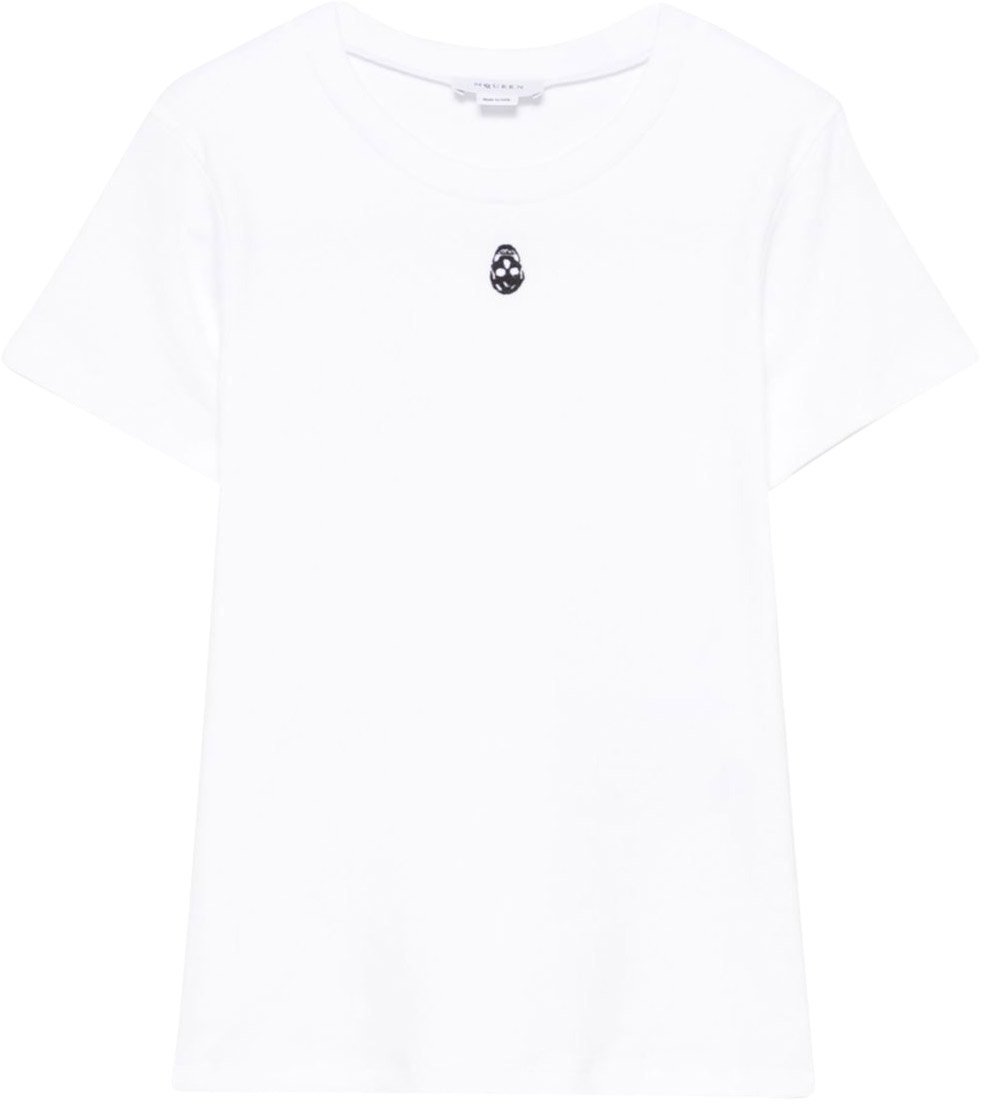 Alexander McQueen T-Shirts And Polos White Wit