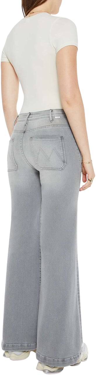 Mother Denim Hustler Roller Patch Blauw
