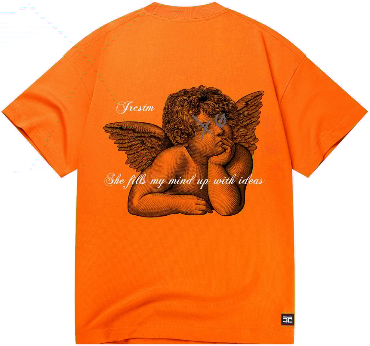 JORCUSTOM Angel Kd Loose Fit T-Shirt Orange Oranje