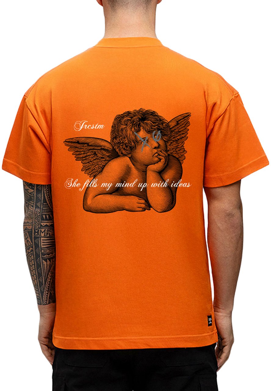 JORCUSTOM Angel Kd Loose Fit T-Shirt Orange Oranje