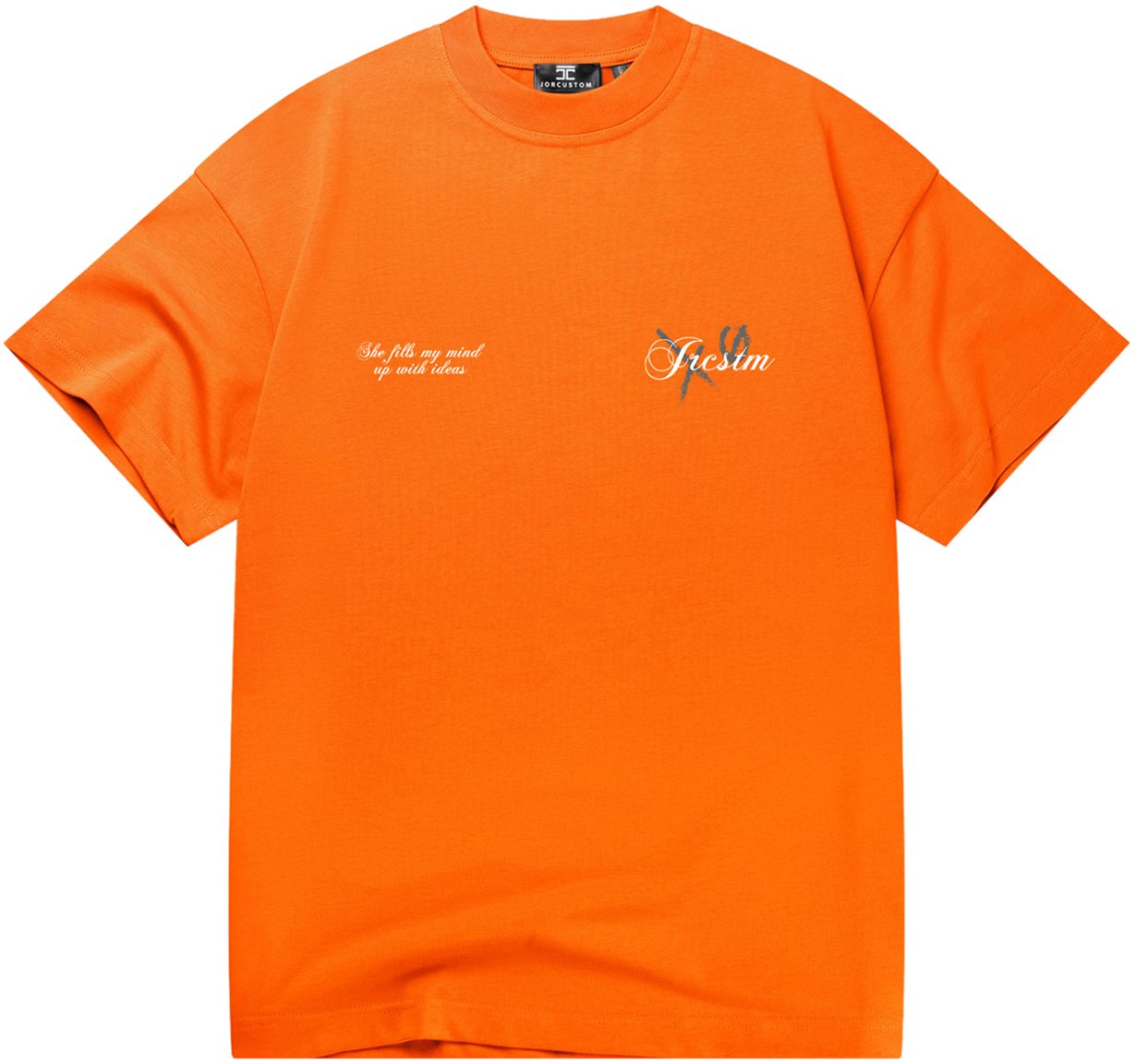 JORCUSTOM Angel Kd Loose Fit T-Shirt Orange Oranje