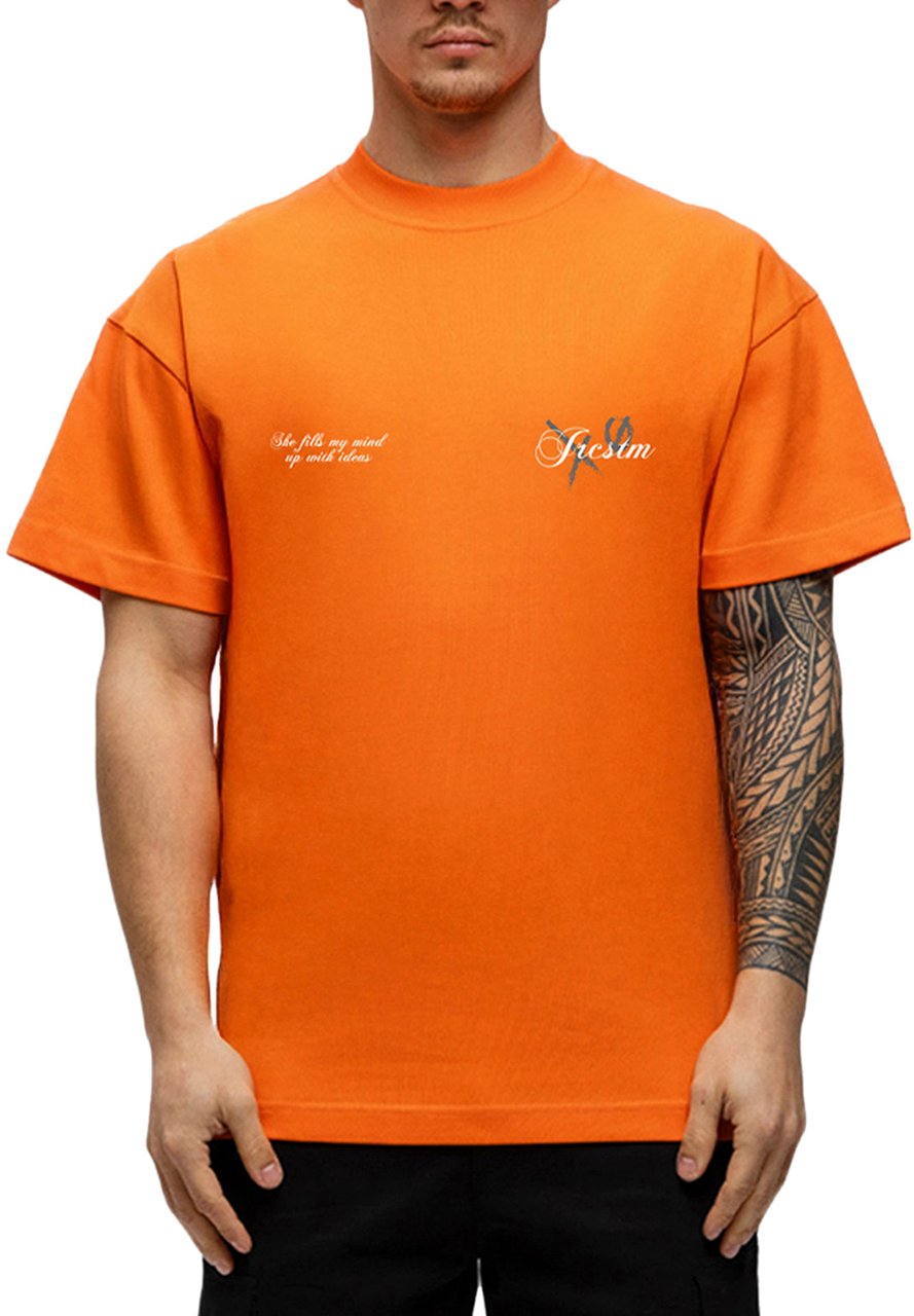 JORCUSTOM Angel Kd Loose Fit T-Shirt Orange Oranje