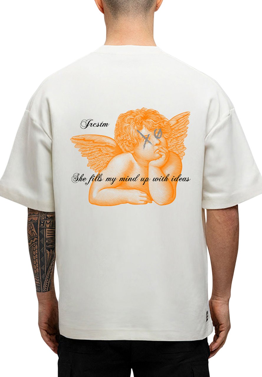 JORCUSTOM Angel Kd Oversized T-Shirt White Wit