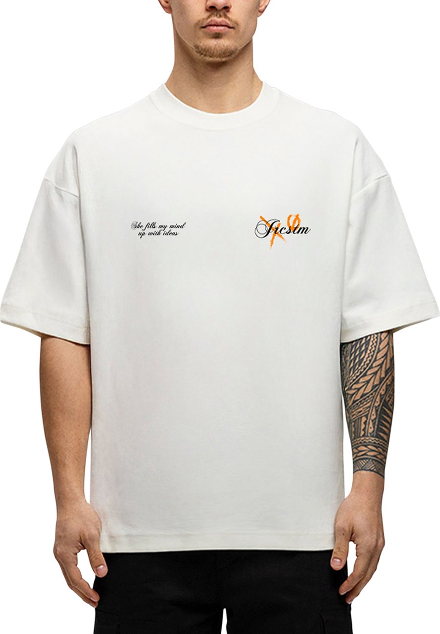 JORCUSTOM Angel Kd Oversized T-Shirt White Wit