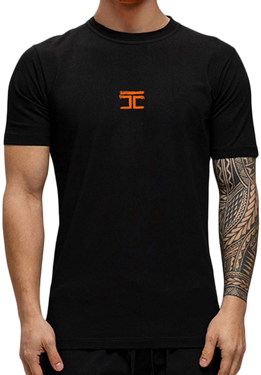 JORCUSTOM Artist Kd Slim Fit T-Shirt Black Zwart