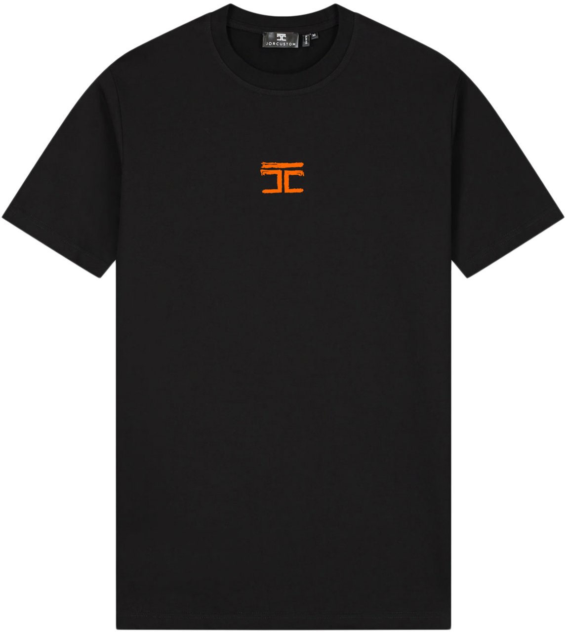JORCUSTOM Artist Kd Slim Fit T-Shirt Black Zwart