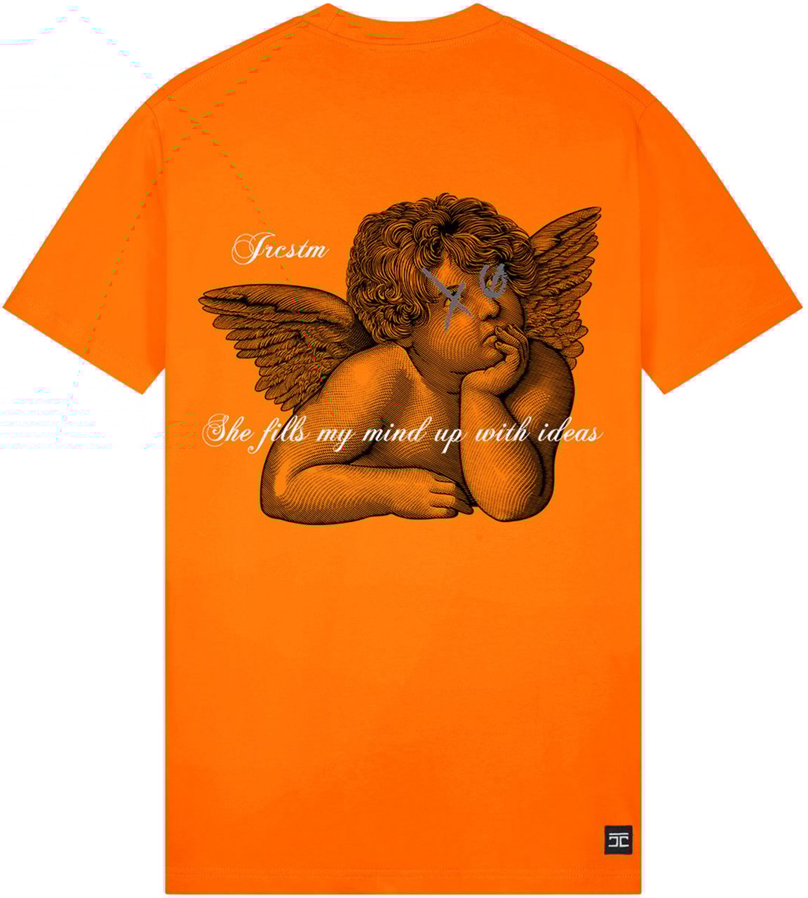 JORCUSTOM Angel Kd Slim Fit T-Shirt Orange Oranje