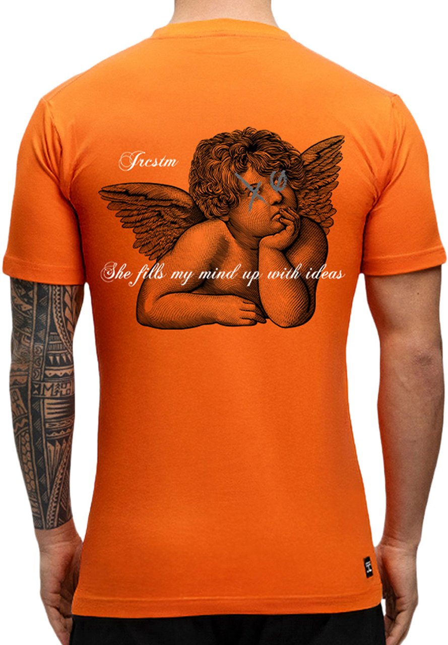 JORCUSTOM Angel Kd Slim Fit T-Shirt Orange Oranje