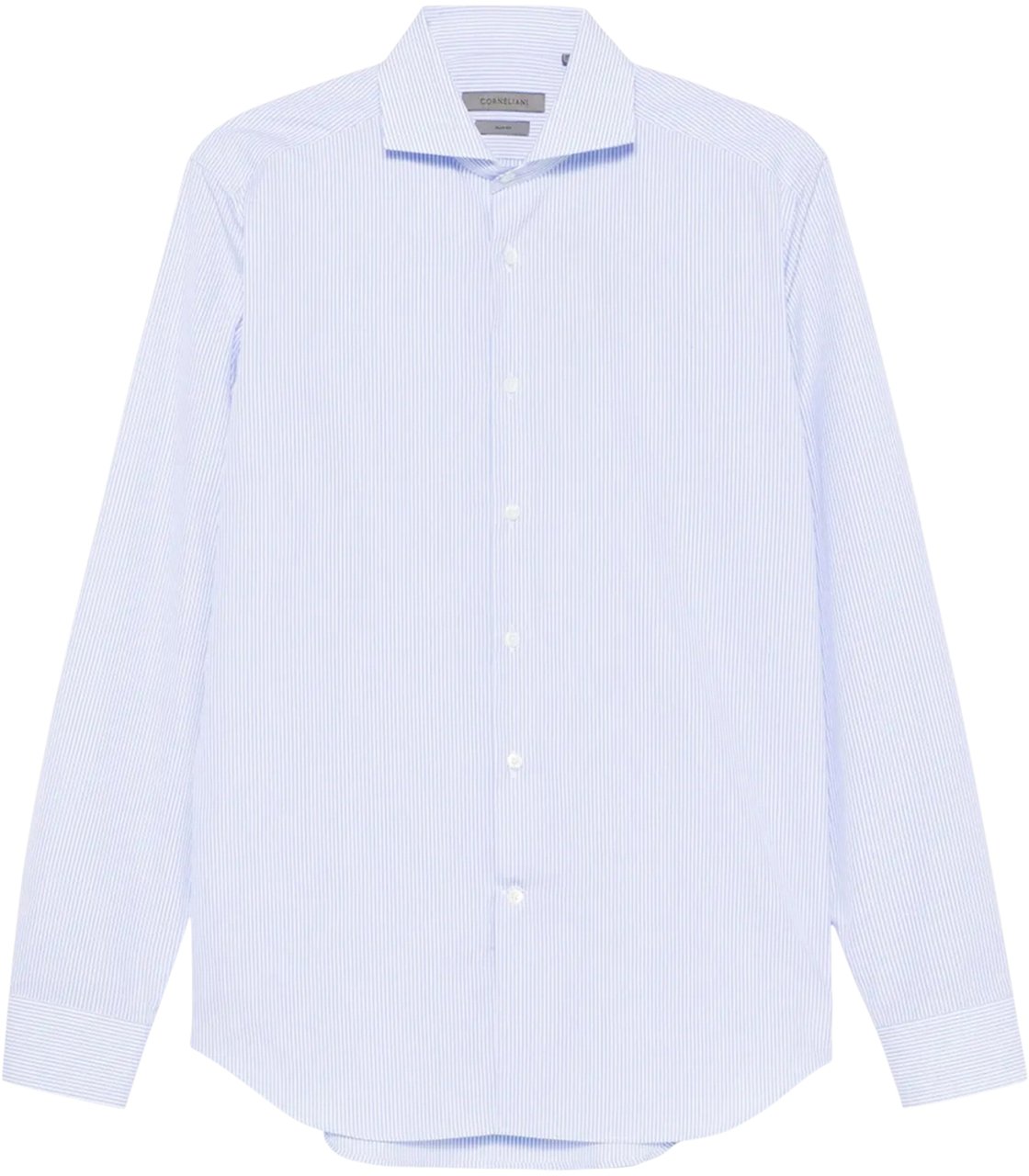 Corneliani hemd blauw Blauw