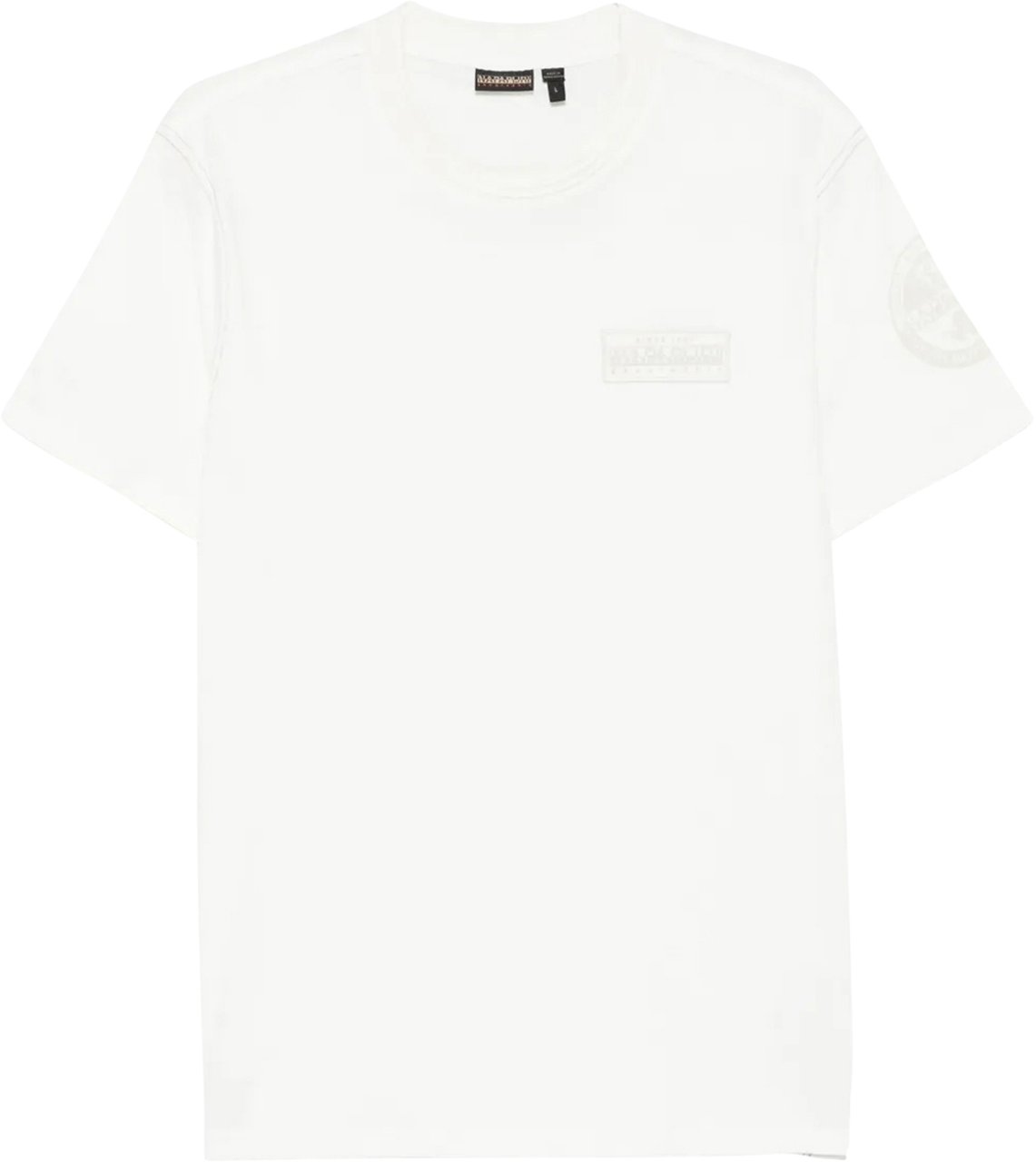 Napapijri t-shirt wit Wit