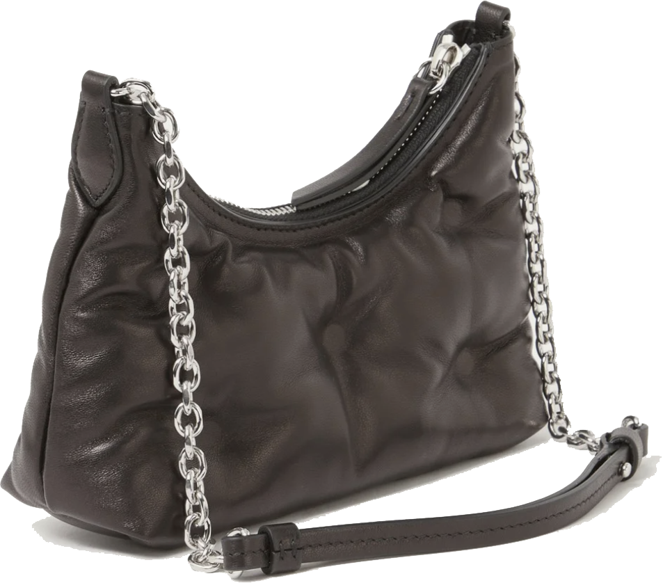 Maison Margiela Glam Slam Hobo Micro Zwart