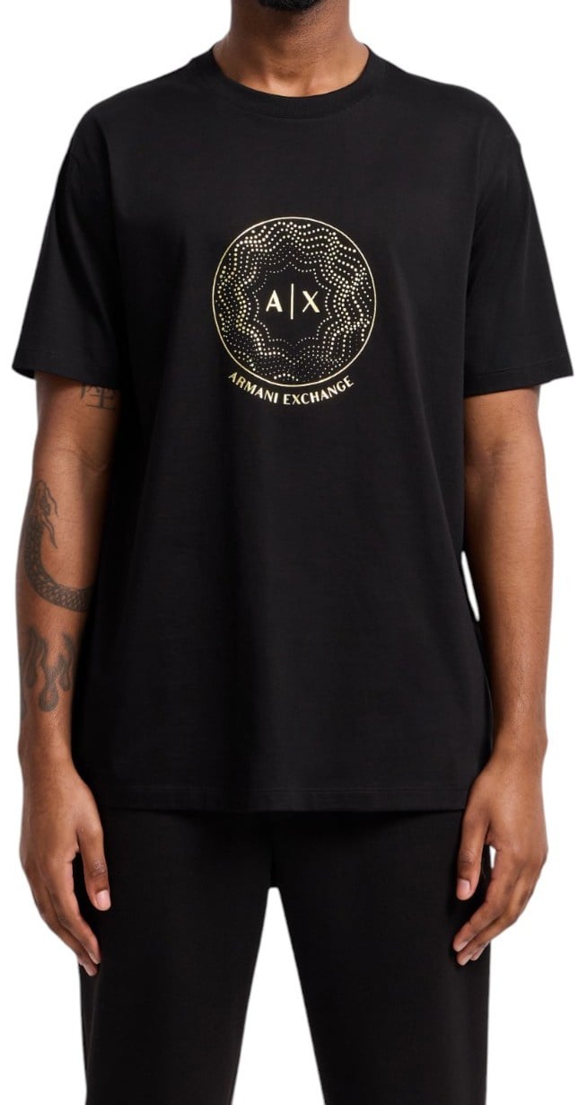 Armani Exchange Heren T-shirt Zwart