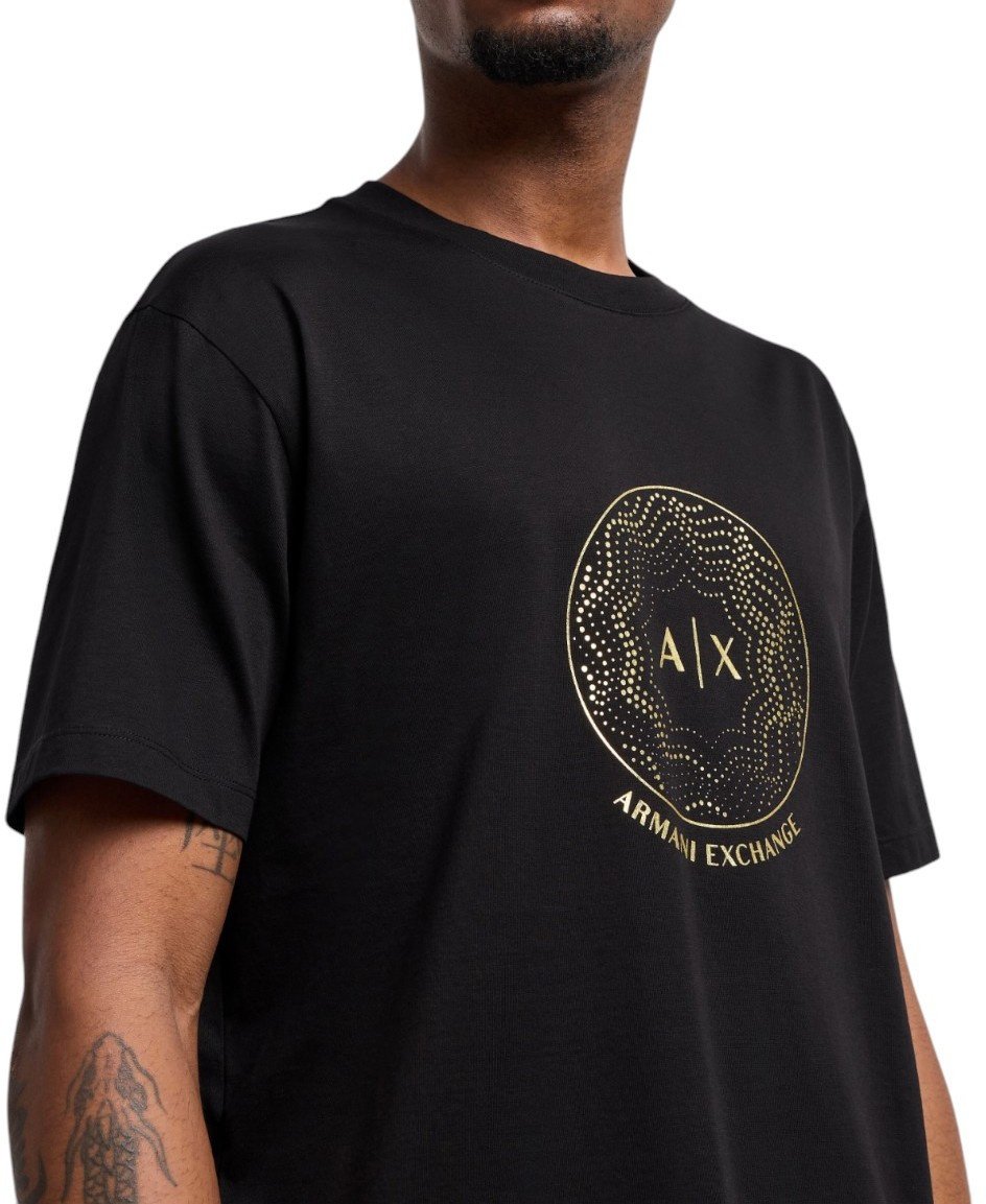 Armani Exchange Heren T-shirt Zwart