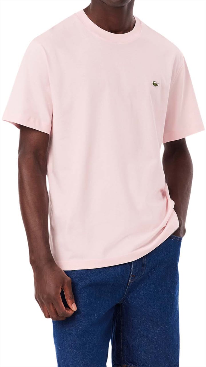Lacoste T-Shirts And Polos Pink Roze