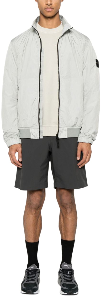 Stone Island Casual jacket in recycled nylon Grijs